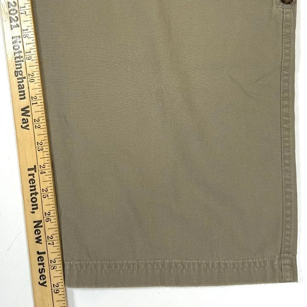 The North Face A5 Series Mens 38x29 Khaki Tan Cotton Cargo Pants Utility Hiking